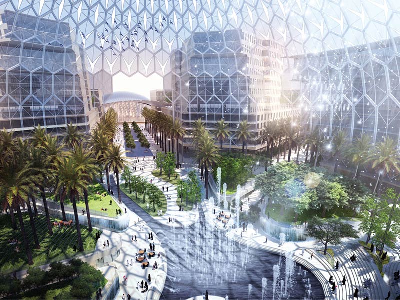 إكسبو 2020 دبي: كشف النقاب عن تصميم ساحة الوصل